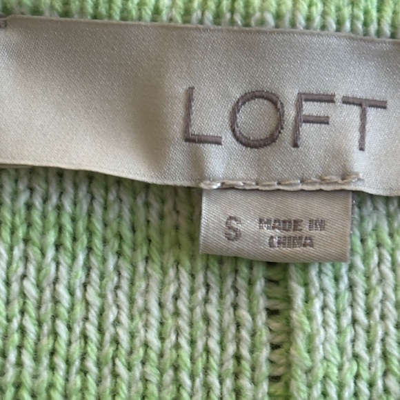 LOFT Multicolor Pastel Women's Sweater - Picture 6 of 11